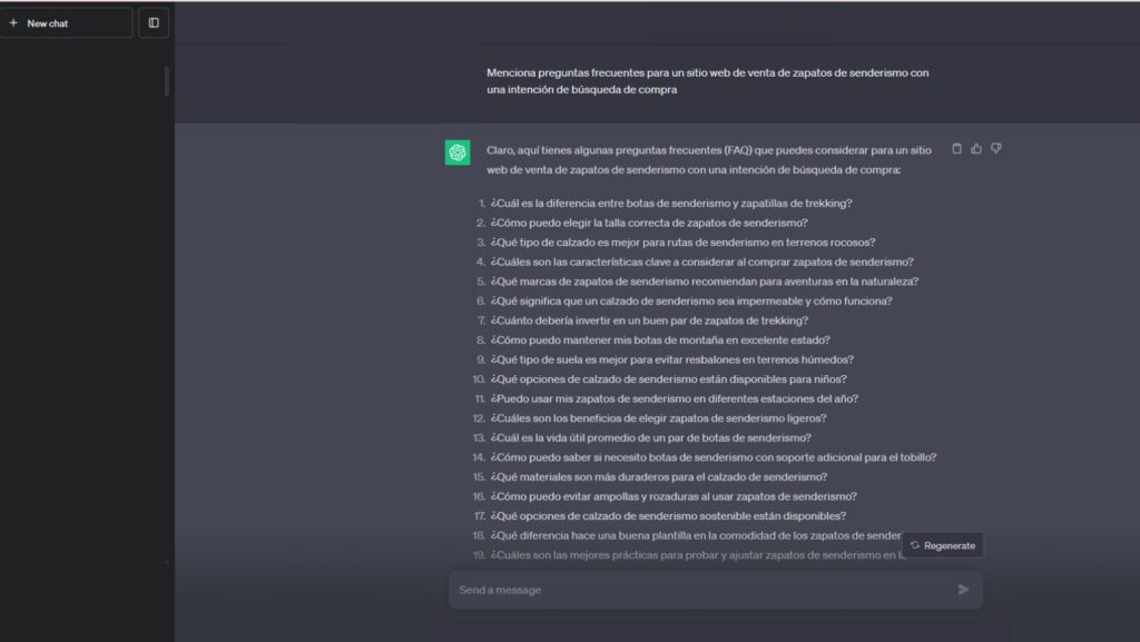 Preguntas Frecuentes ChatGPT